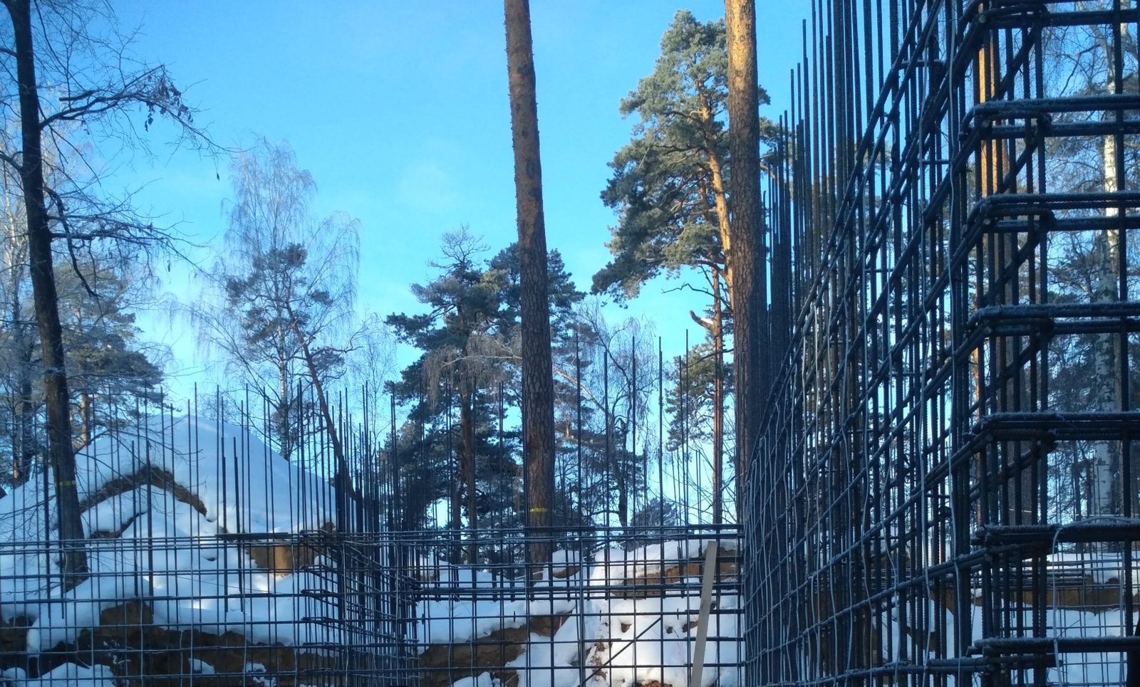 Построить дом зимой под ключ Москва